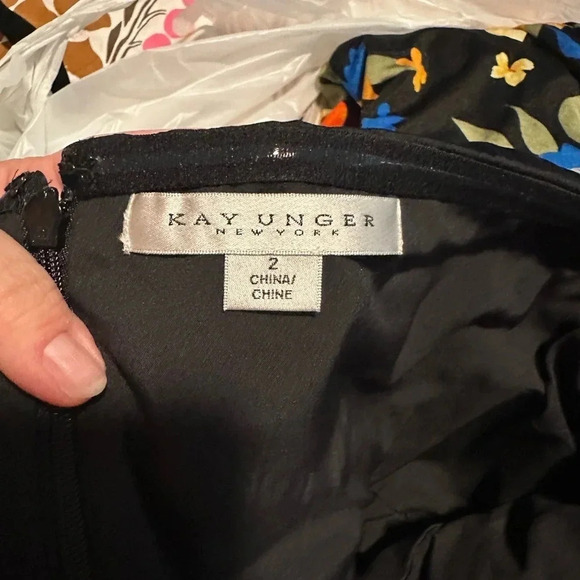 Kay Unger Martine Fringe Dress NWT size 2 - Picture 5 of 6